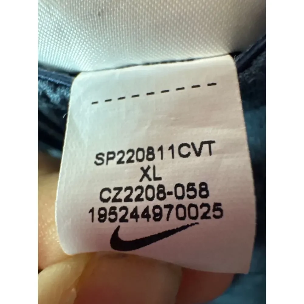Nike Yoga Dri-FIT Joggers Men's XL Blue Stretch Pants CZ2208-058